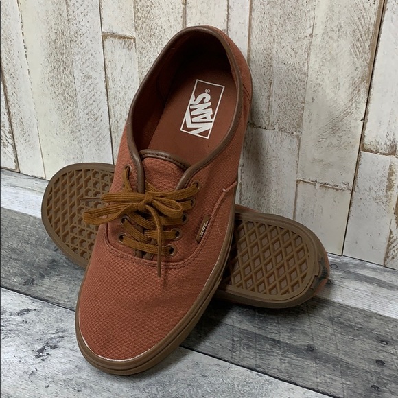 vans gum authentic sequoia